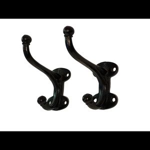 Large Black Heavy Duty Hooks